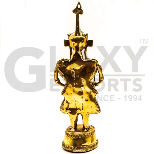 Musician 12 inch - Home Decor - GI Certified Bengal Dokra - Image 2