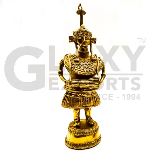 Musician 12 inch - Home Decor - GI Certified Bengal Dokra